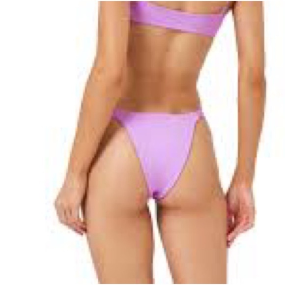 L*Space Purple Jewel Wilder Bikini Bottom Size XS - Picture 2 of 6